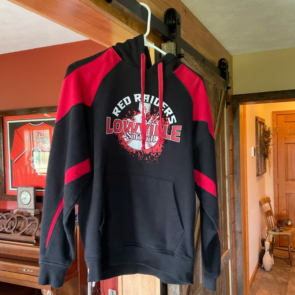 School softball sweatshirt